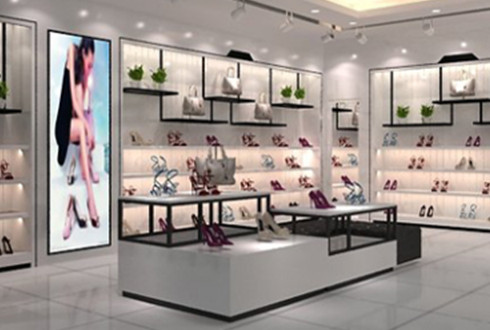 客户案例：鞋子展柜定制